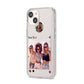 Social Media Photo iPhone 14 Clear Tough Case Starlight Angled Image