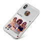Social Media Photo iPhone X Bumper Case on Silver iPhone