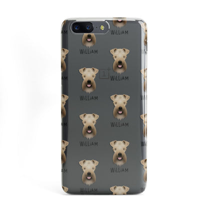 Soft Coated Wheaten Terrier Icon with Name OnePlus Case