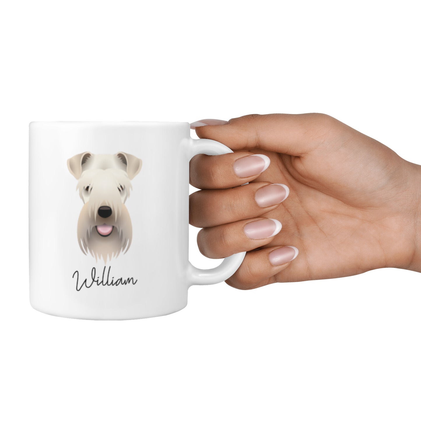 Soft Coated Wheaten Terrier Personalised 10oz Mug Alternative Image 4