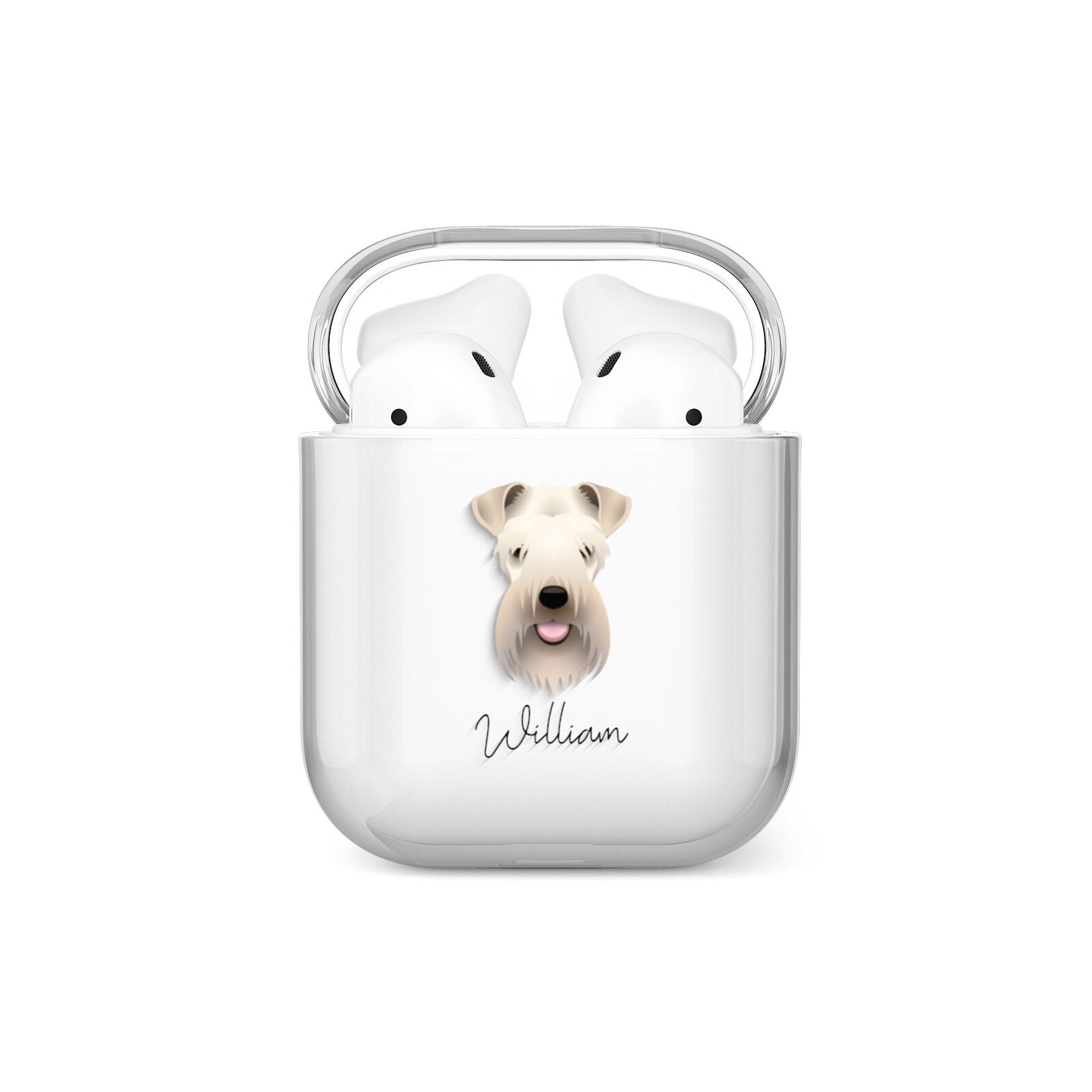 Soft Coated Wheaten Terrier Personalised AirPods Case