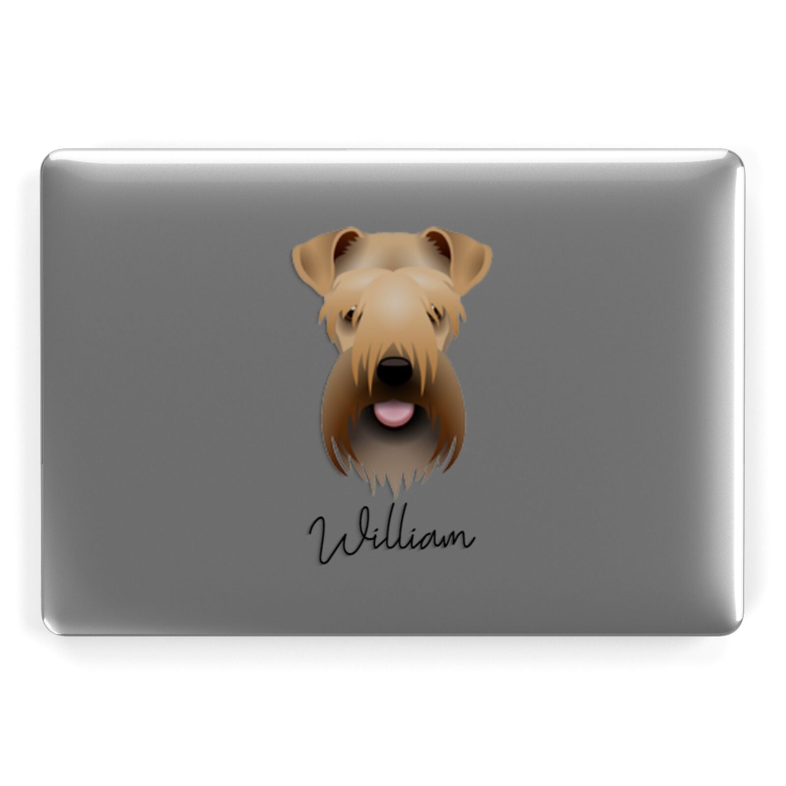 Soft Coated Wheaten Terrier Personalised Apple MacBook Case