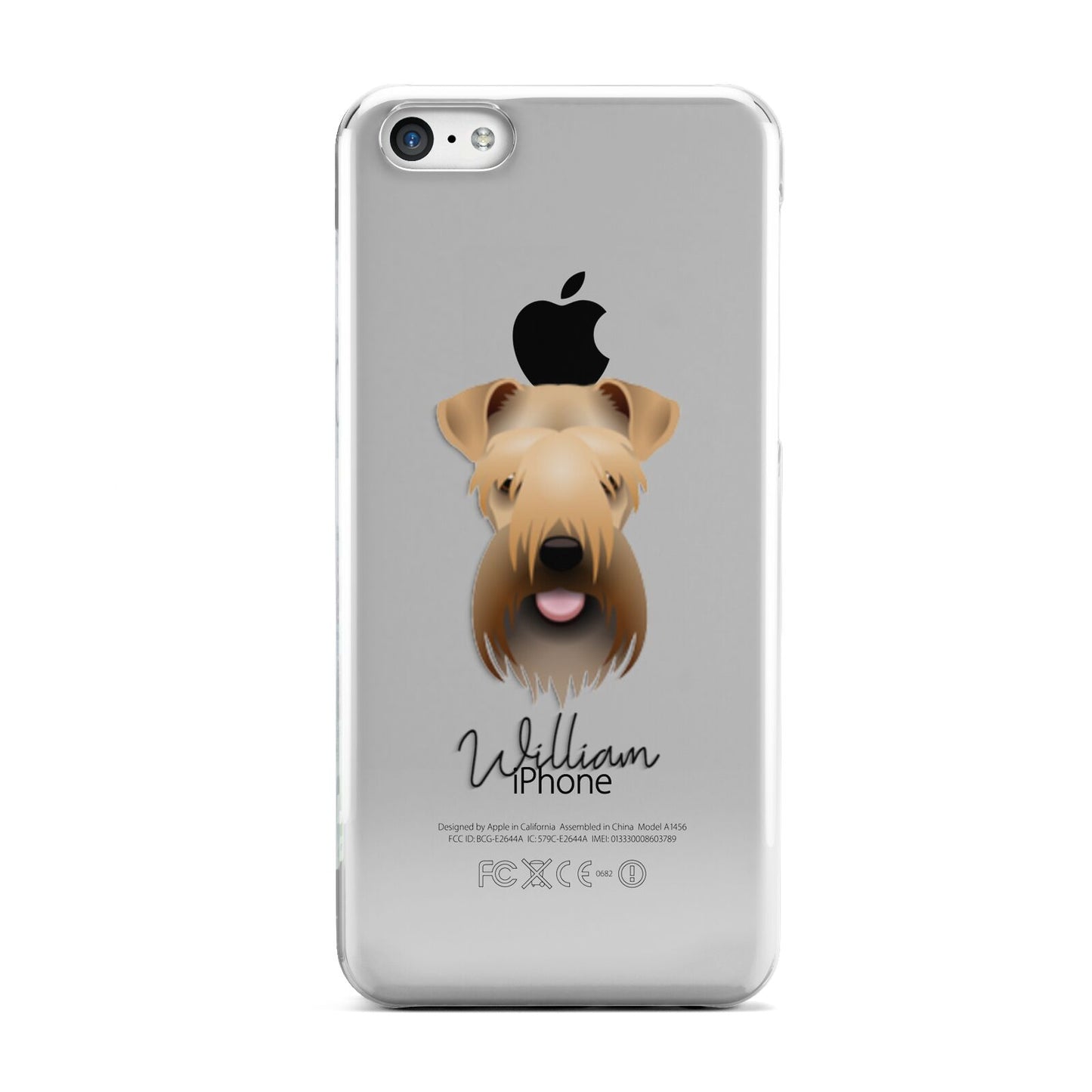 Soft Coated Wheaten Terrier Personalised Apple iPhone 5c Case