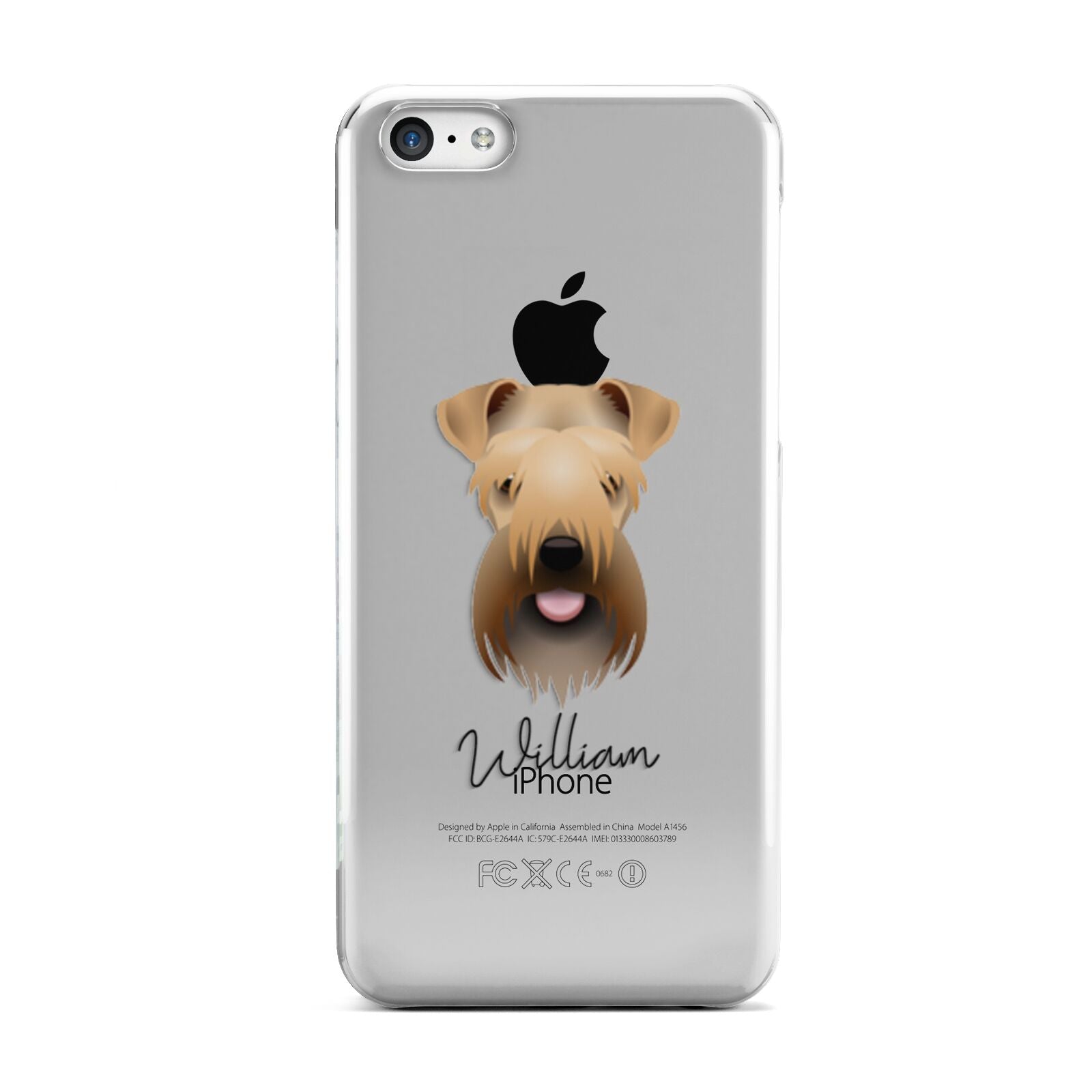 Soft Coated Wheaten Terrier Personalised Apple iPhone 5c Case