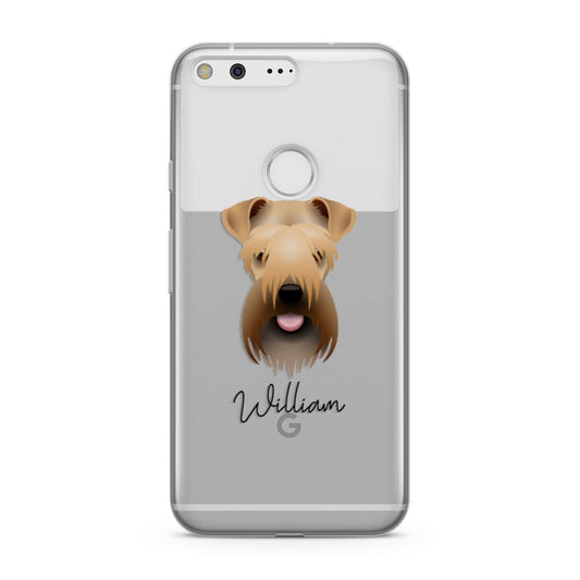 Soft Coated Wheaten Terrier Personalised Google Pixel Case