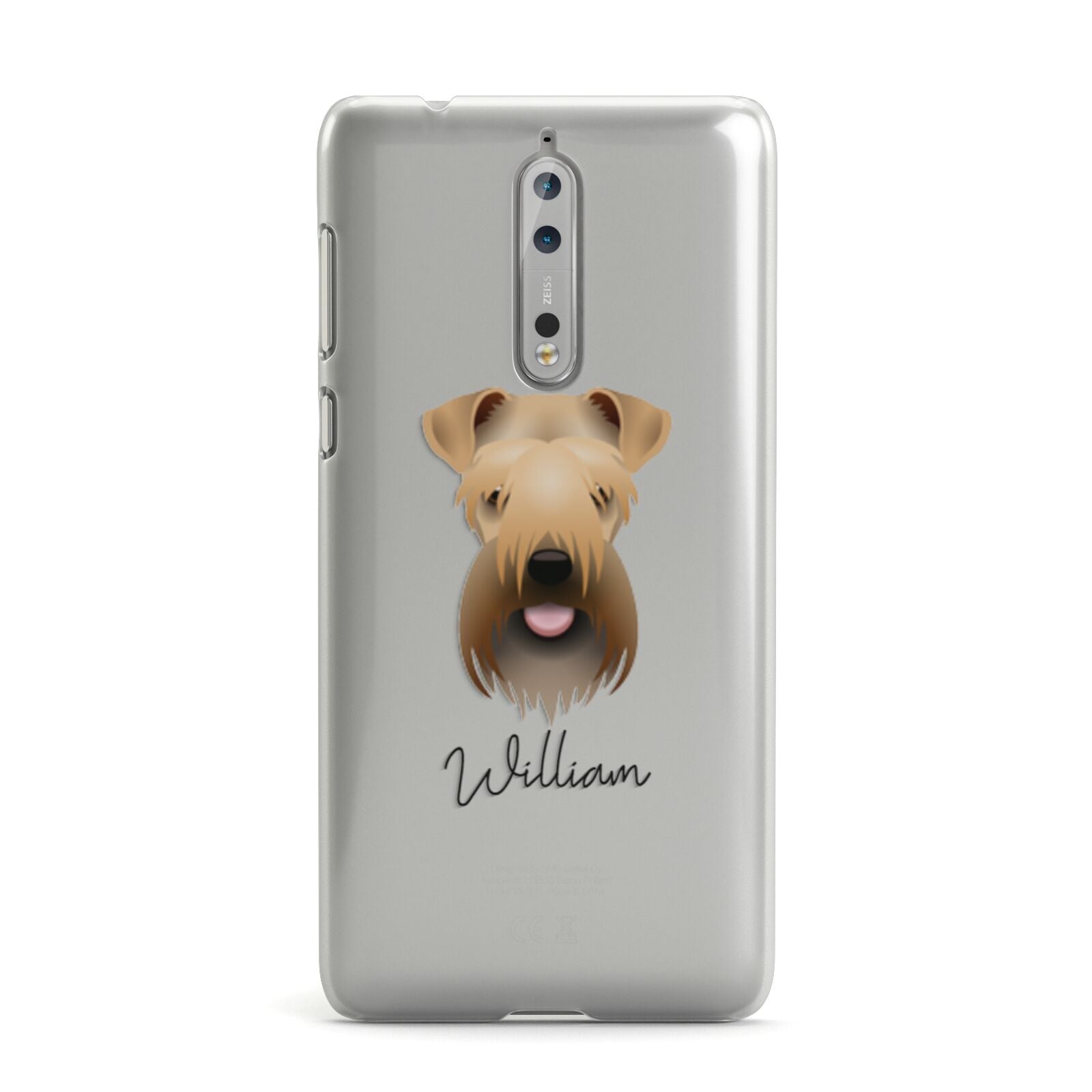 Soft Coated Wheaten Terrier Personalised Nokia Case