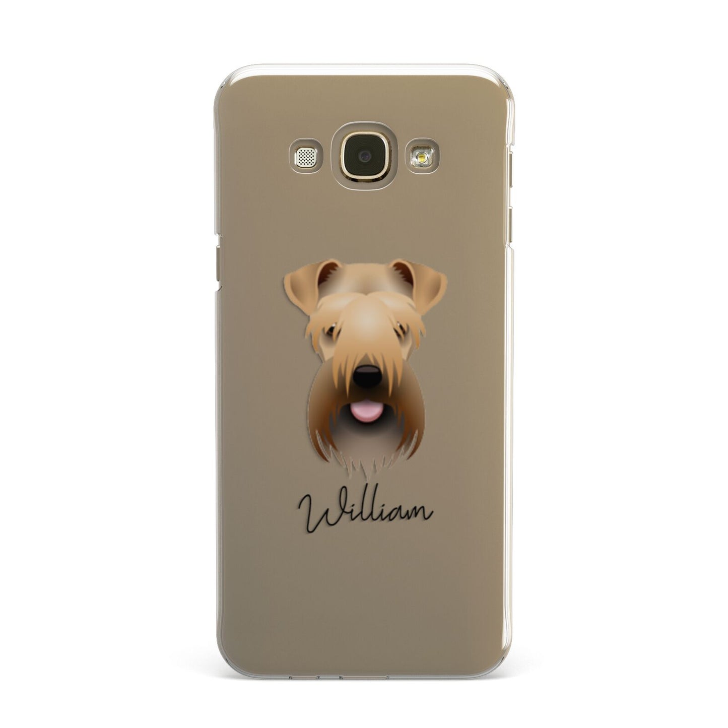 Soft Coated Wheaten Terrier Personalised Samsung Galaxy A8 Case