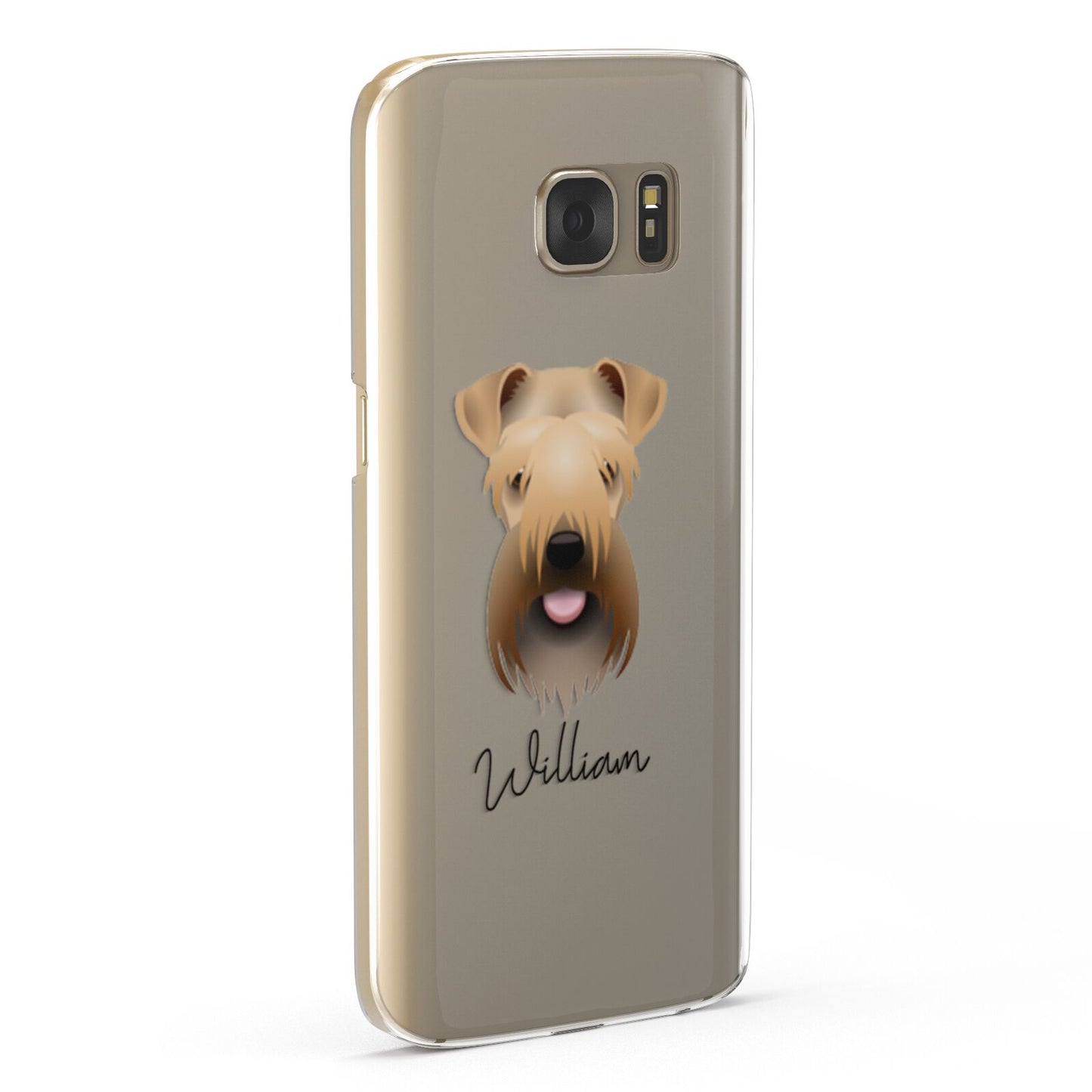 Soft Coated Wheaten Terrier Personalised Samsung Galaxy Case Fourty Five Degrees