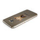 Soft Coated Wheaten Terrier Personalised Samsung Galaxy Case Top Cutout