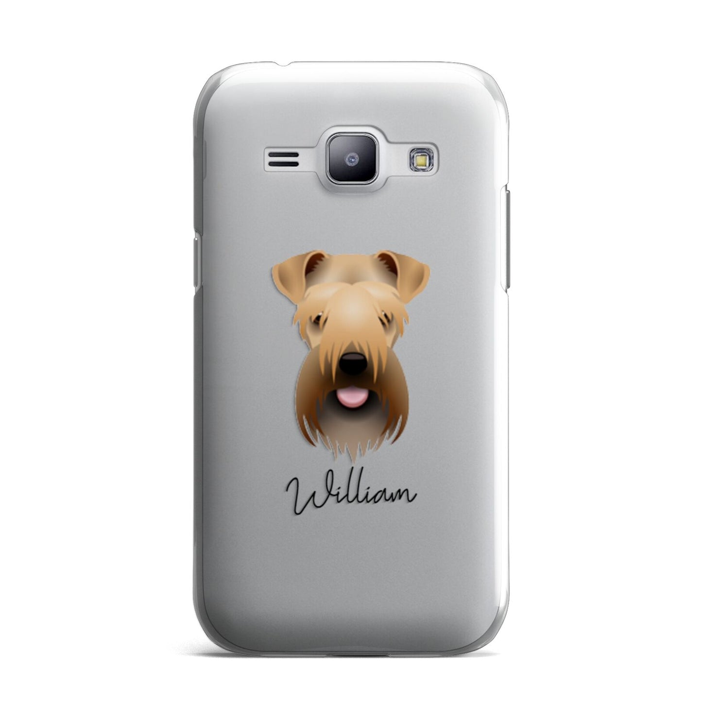 Soft Coated Wheaten Terrier Personalised Samsung Galaxy J1 2015 Case