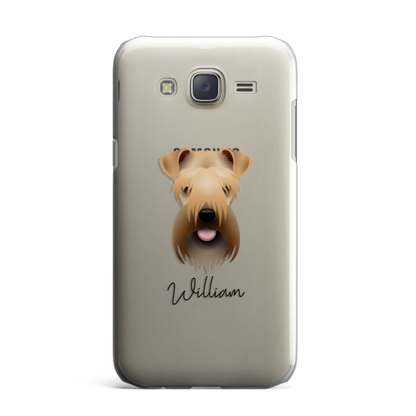 Soft Coated Wheaten Terrier Personalised Samsung Galaxy J7 Case