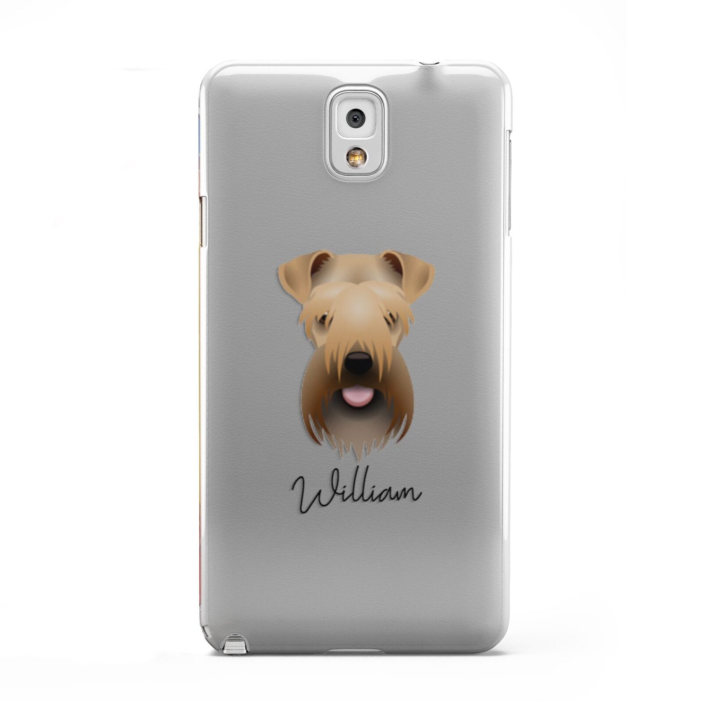 Soft Coated Wheaten Terrier Personalised Samsung Galaxy Note 3 Case
