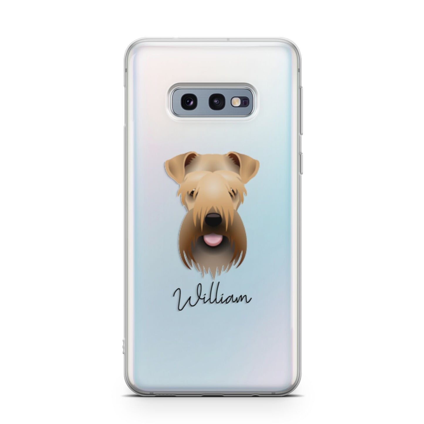 Soft Coated Wheaten Terrier Personalised Samsung Galaxy S10E Case