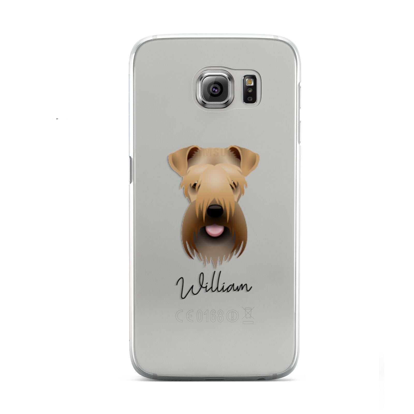 Soft Coated Wheaten Terrier Personalised Samsung Galaxy S6 Case