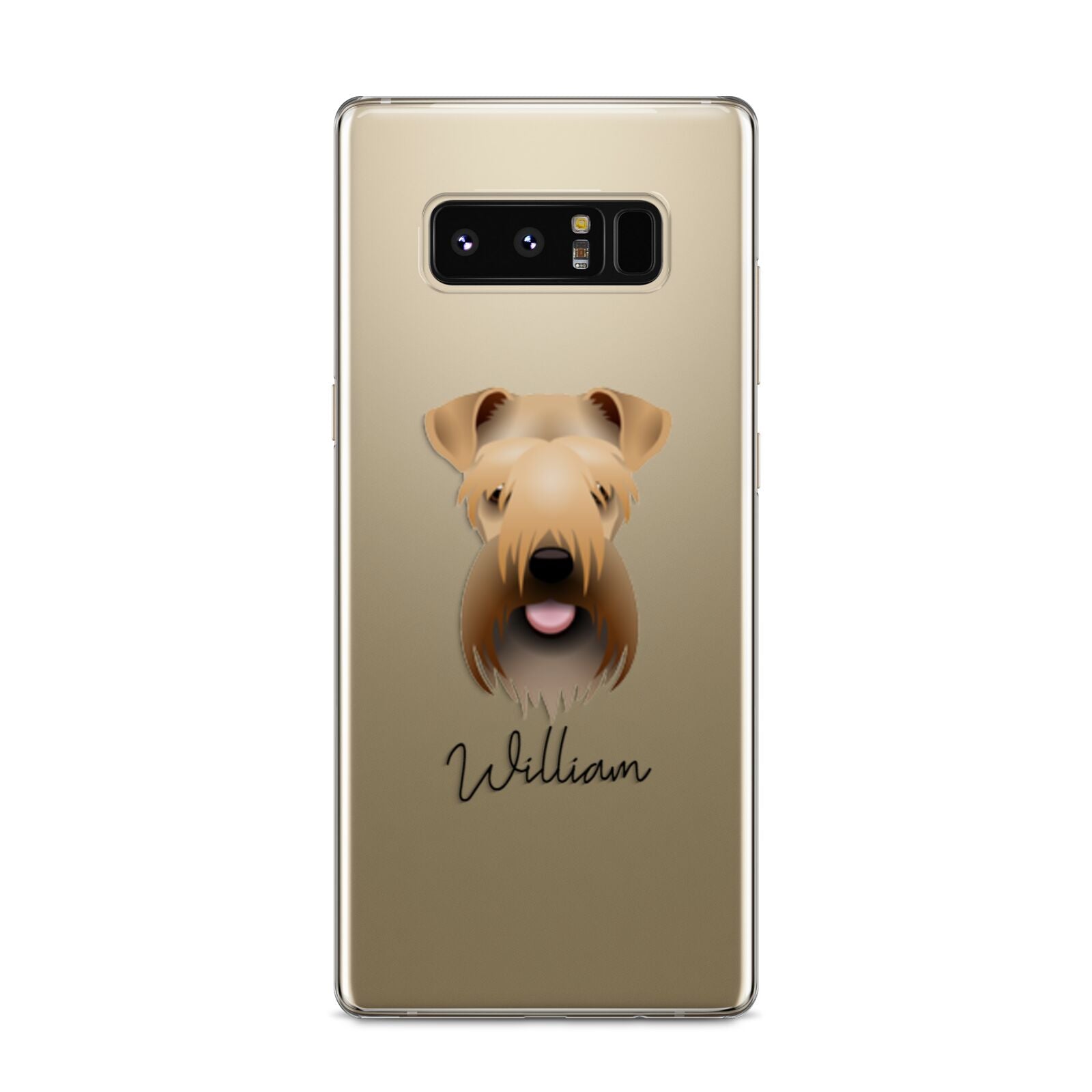 Soft Coated Wheaten Terrier Personalised Samsung Galaxy S8 Case