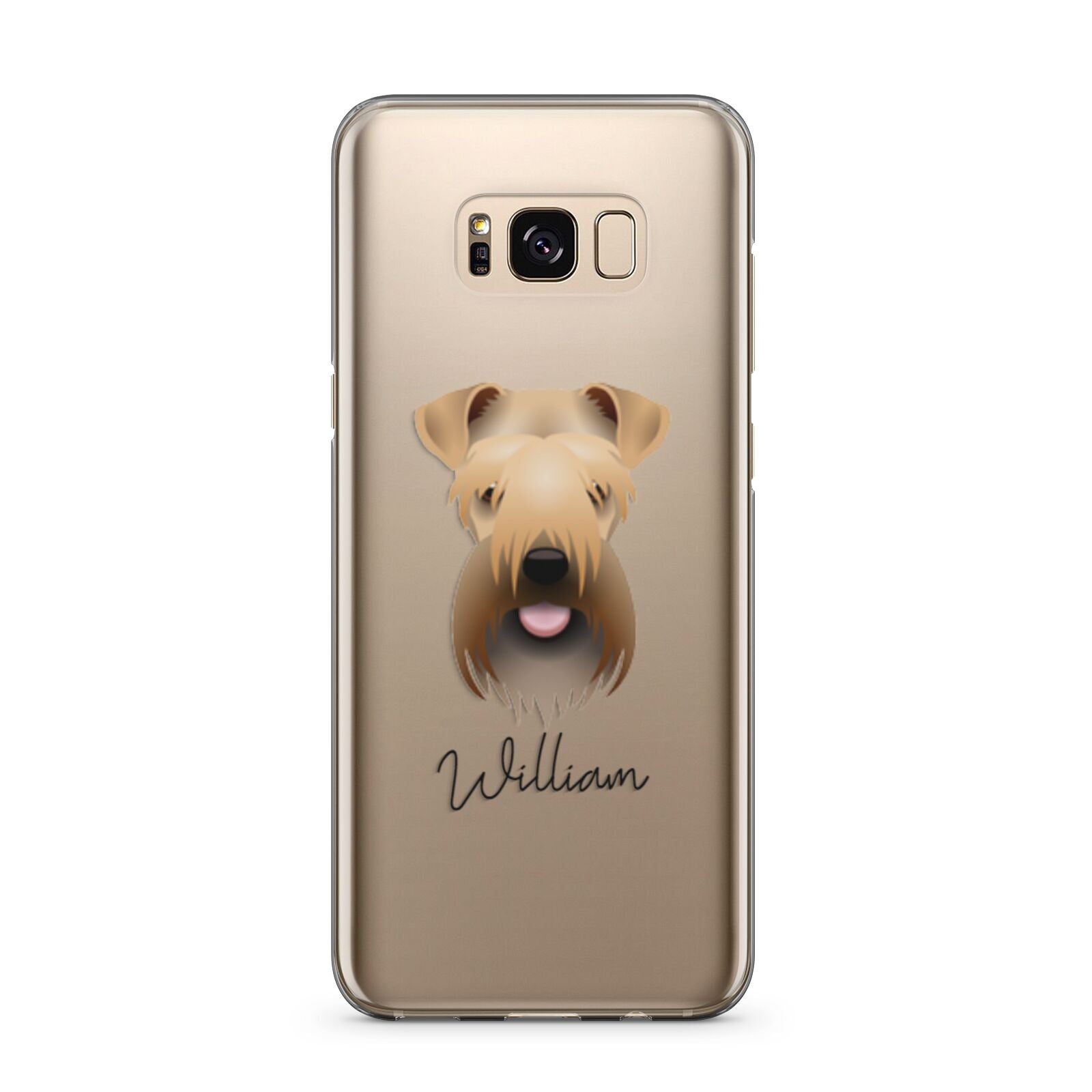 Soft Coated Wheaten Terrier Personalised Samsung Galaxy S8 Plus Case