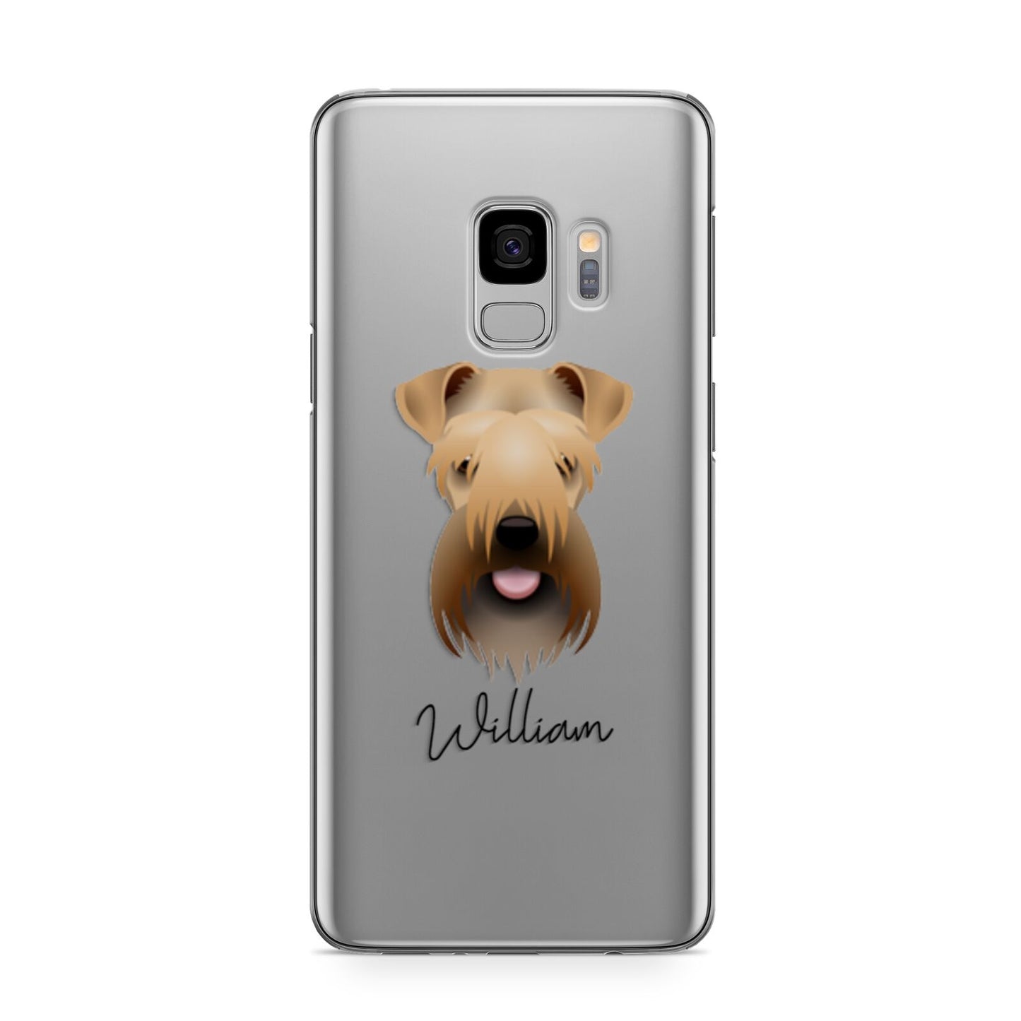 Soft Coated Wheaten Terrier Personalised Samsung Galaxy S9 Case