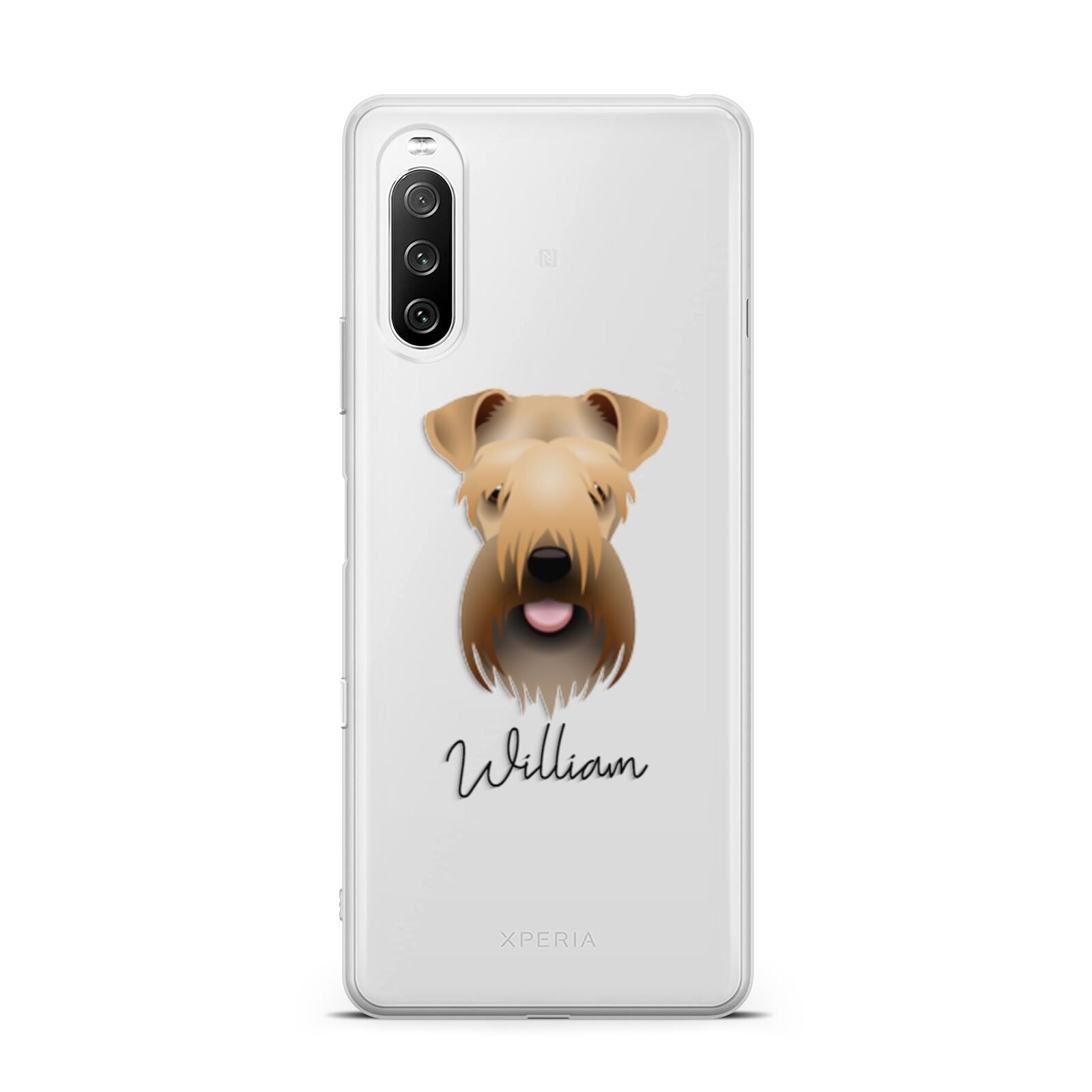 Soft Coated Wheaten Terrier Personalised Sony Xperia 10 III Case