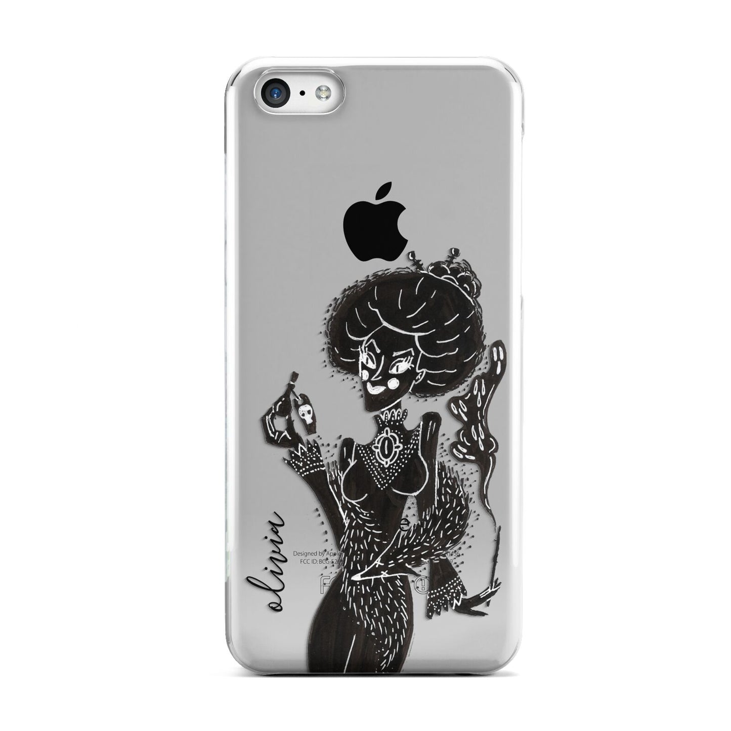 Sophisticated Witch Personalised Apple iPhone 5c Case