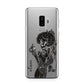 Sophisticated Witch Personalised Samsung Galaxy S9 Plus Case on Silver phone