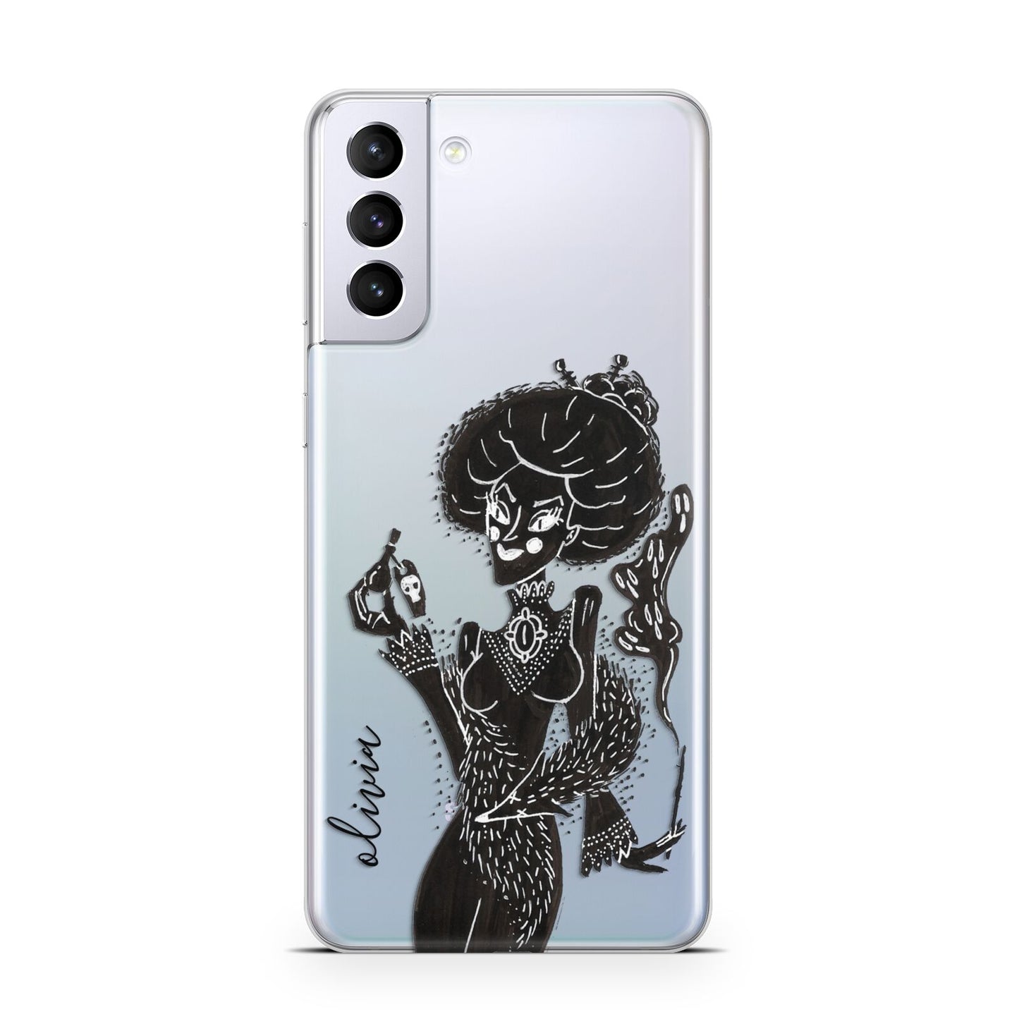 Sophisticated Witch Personalised Samsung S21 Plus Phone Case