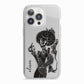 Sophisticated Witch Personalised iPhone 13 Pro TPU Impact Case with White Edges