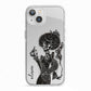 Sophisticated Witch Personalised iPhone 13 TPU Impact Case with White Edges
