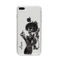 Sophisticated Witch Personalised iPhone 8 Plus Bumper Case on Silver iPhone