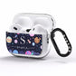 Space Personalised Initial Name AirPods Pro Clear Case Side Image