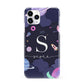 Space Personalised Initial Name iPhone 11 Pro 3D Snap Case