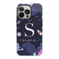 Space Personalised Initial Name iPhone 13 Pro Full Wrap 3D Tough Case