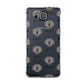Spanish Water Dog Icon with Name Samsung Galaxy Alpha Case
