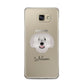 Spanish Water Dog Personalised Samsung Galaxy A5 2016 Case on gold phone