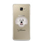Spanish Water Dog Personalised Samsung Galaxy A7 2016 Case on gold phone
