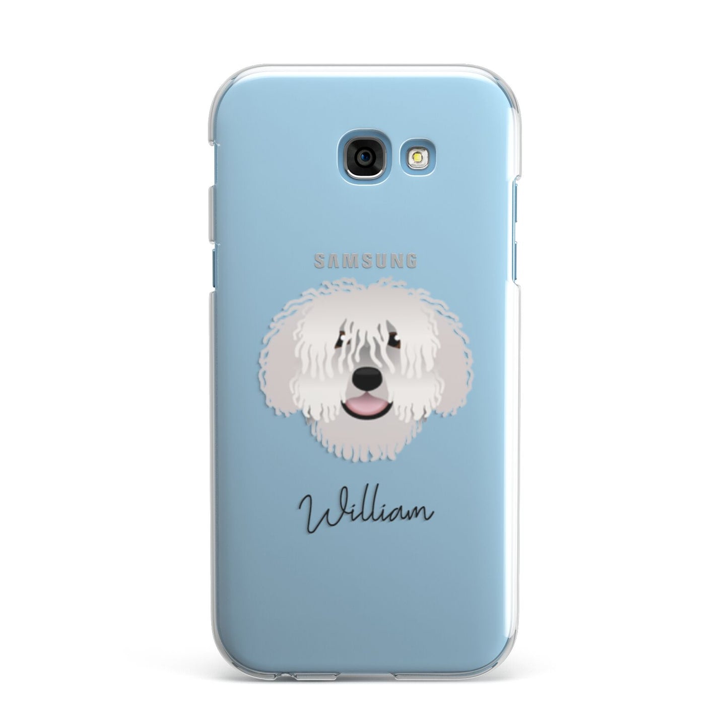 Spanish Water Dog Personalised Samsung Galaxy A7 2017 Case