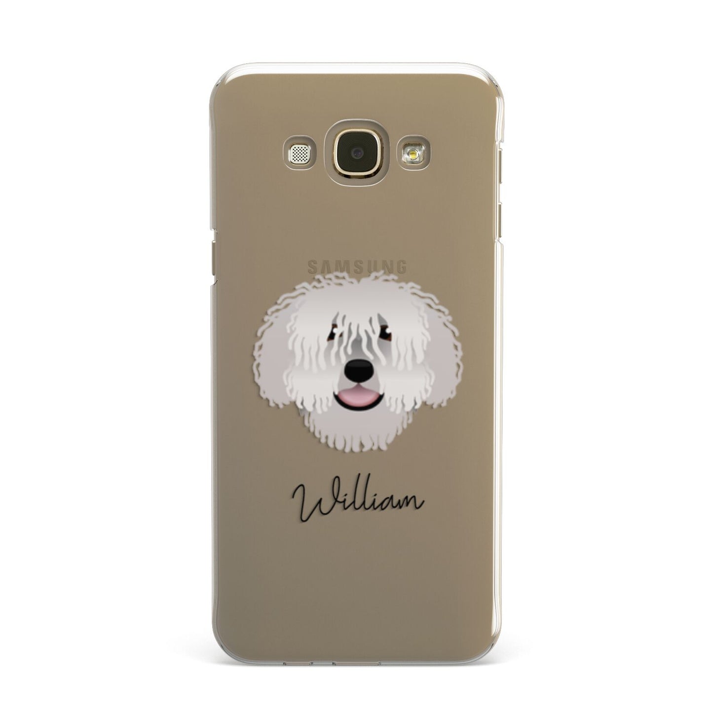 Spanish Water Dog Personalised Samsung Galaxy A8 Case