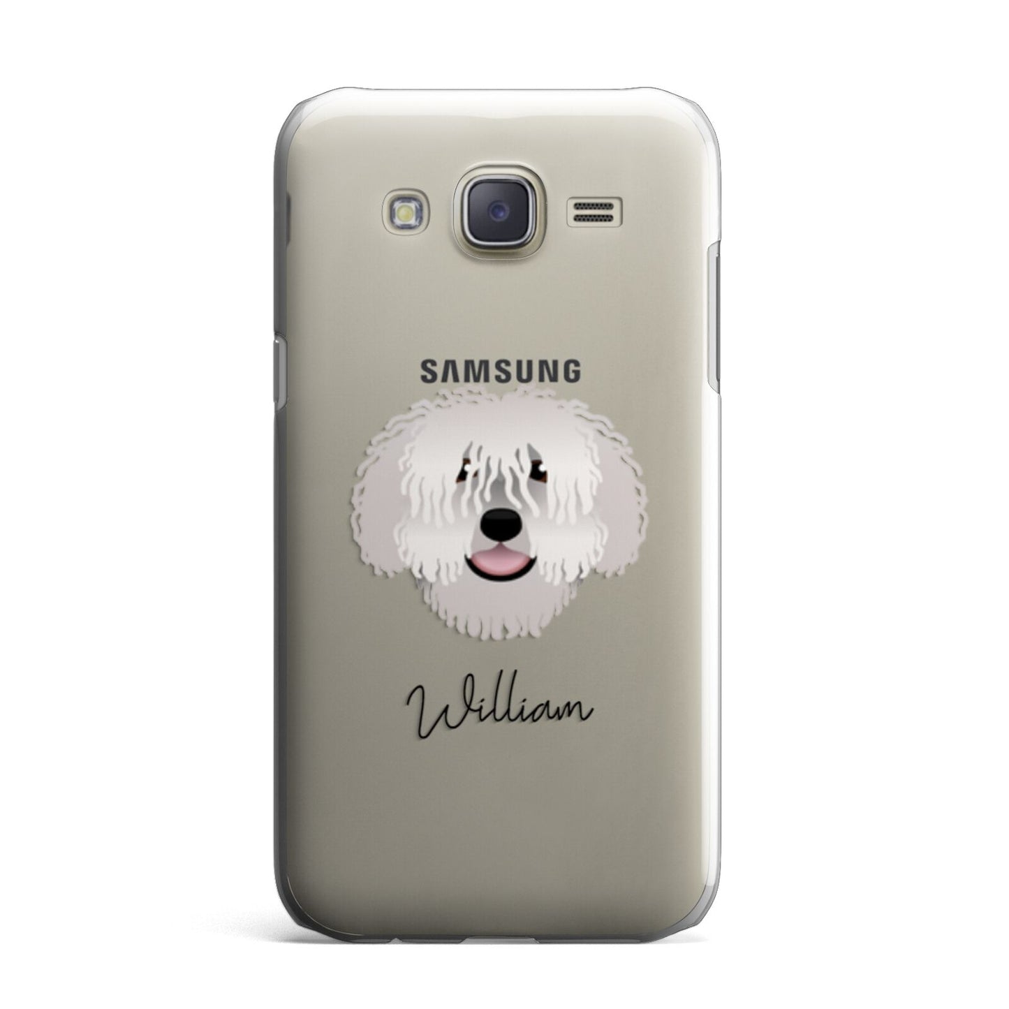 Spanish Water Dog Personalised Samsung Galaxy J7 Case