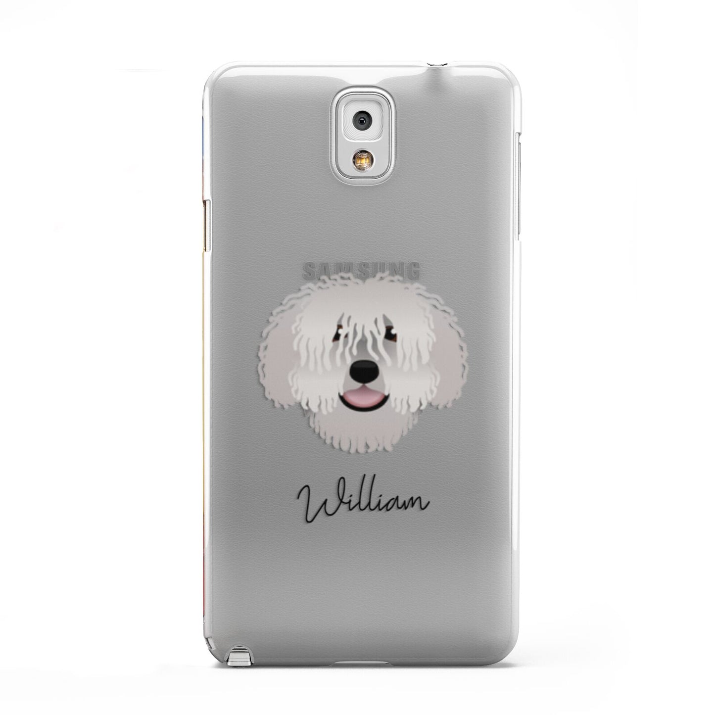 Spanish Water Dog Personalised Samsung Galaxy Note 3 Case