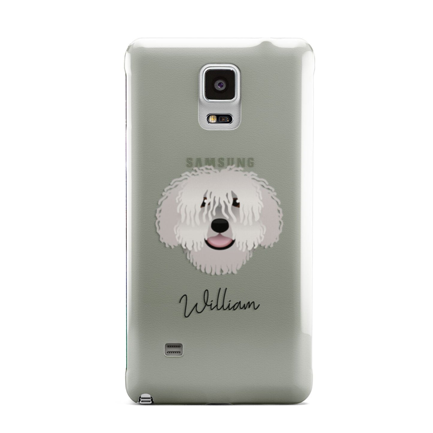 Spanish Water Dog Personalised Samsung Galaxy Note 4 Case