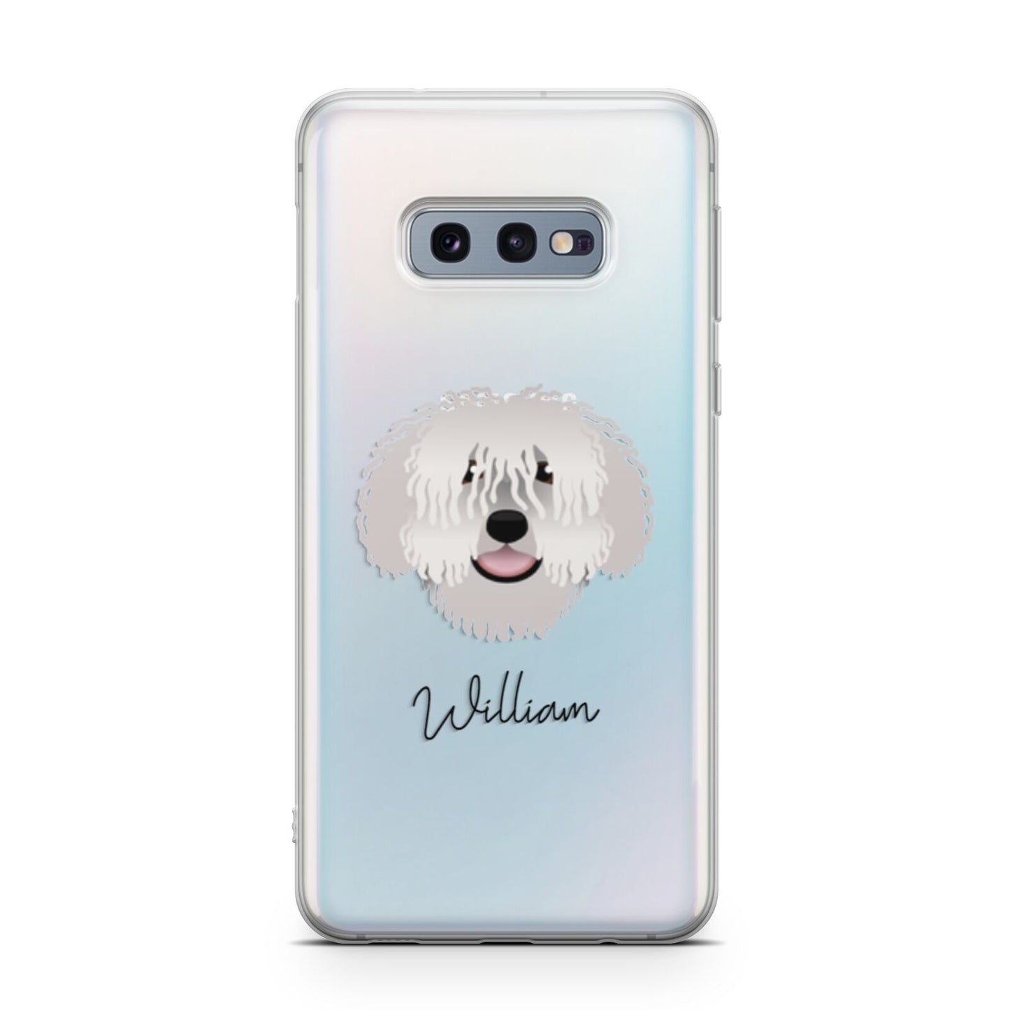 Spanish Water Dog Personalised Samsung Galaxy S10E Case
