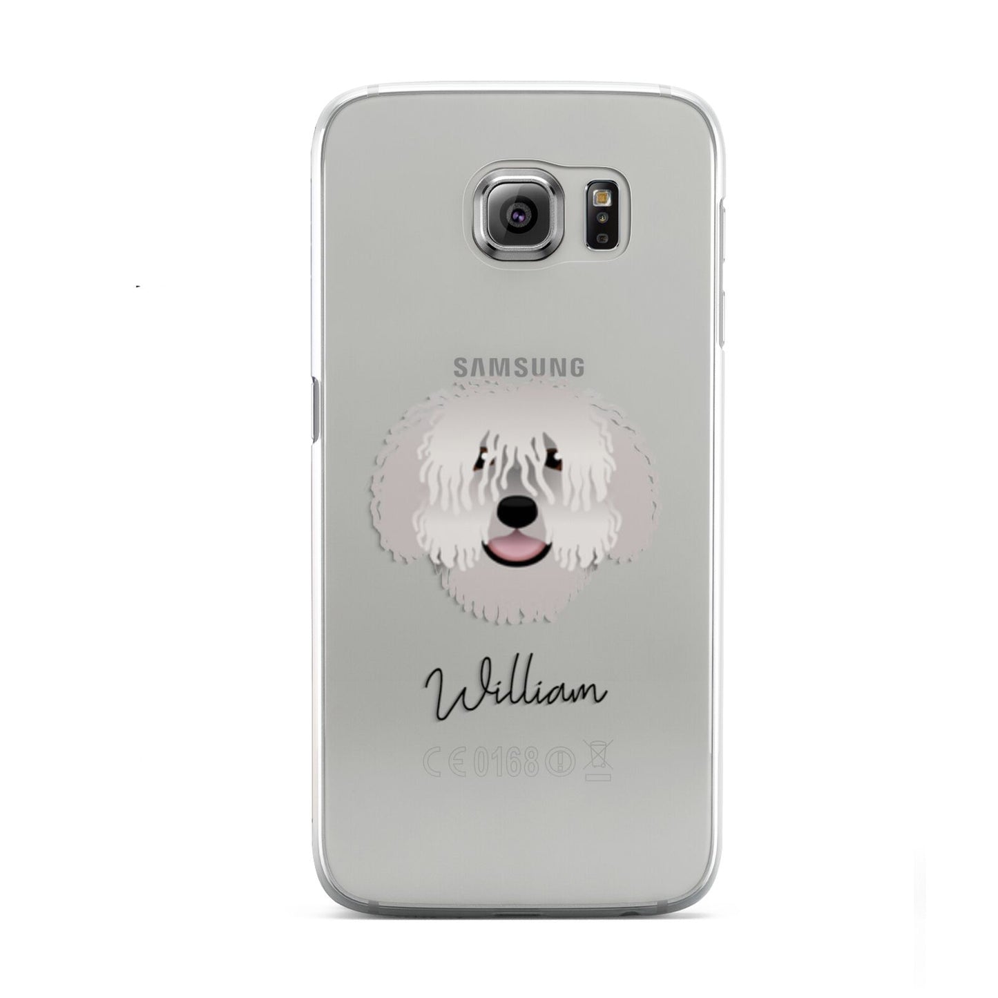 Spanish Water Dog Personalised Samsung Galaxy S6 Case