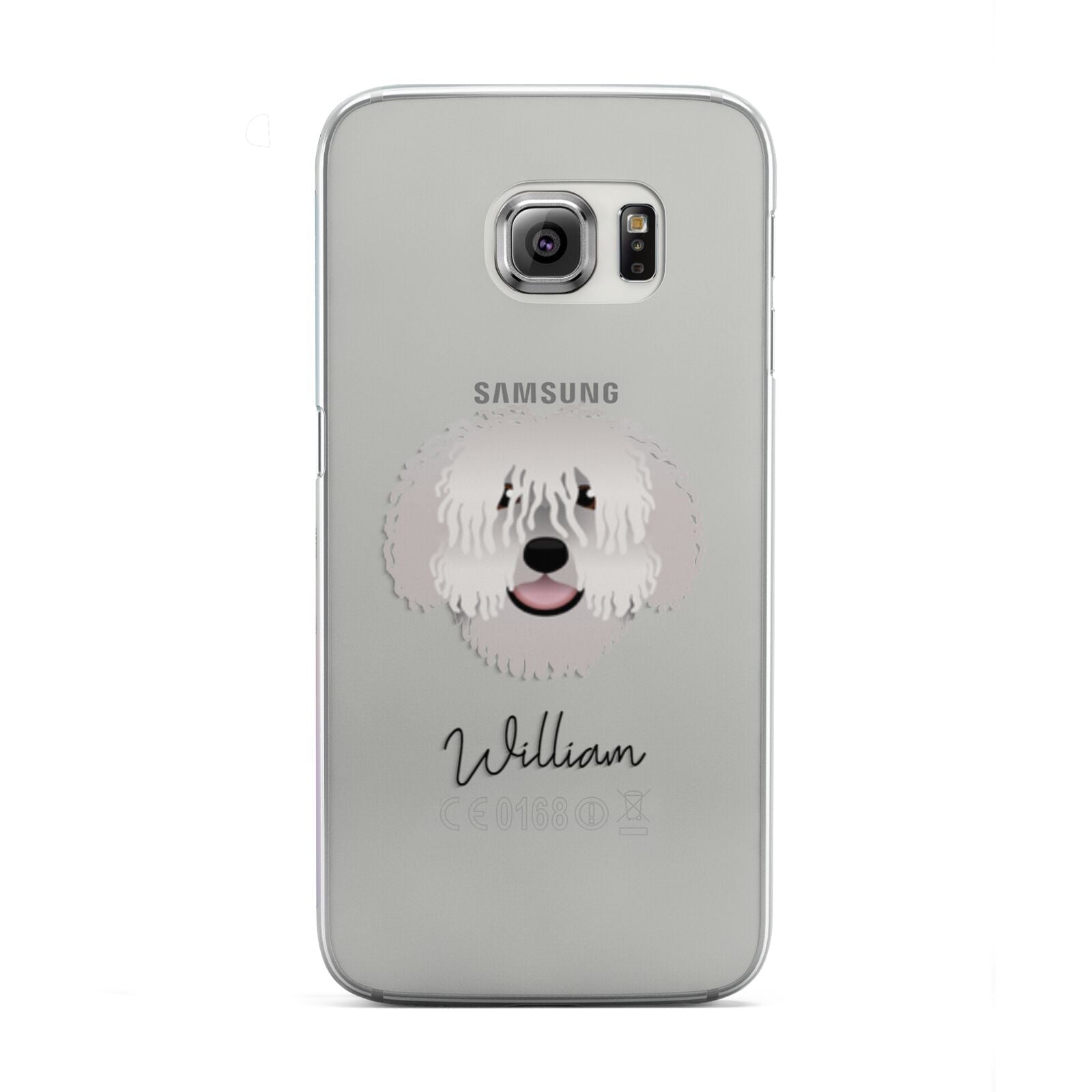 Spanish Water Dog Personalised Samsung Galaxy S6 Edge Case