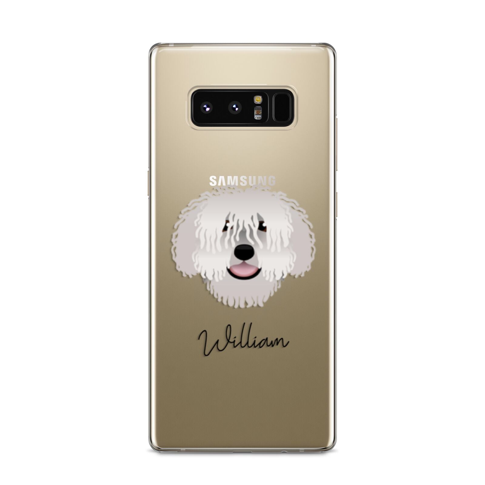 Spanish Water Dog Personalised Samsung Galaxy S8 Case