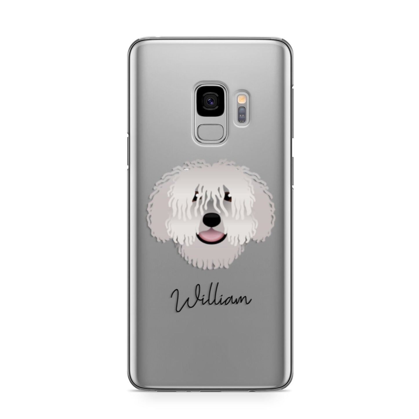 Spanish Water Dog Personalised Samsung Galaxy S9 Case
