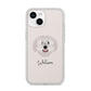 Spanish Water Dog Personalised iPhone 14 Clear Tough Case Starlight