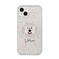 Spanish Water Dog Personalised iPhone 14 Plus Glitter Tough Case Starlight