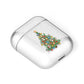 Sparkling Christmas Tree AirPods Case Laid Flat