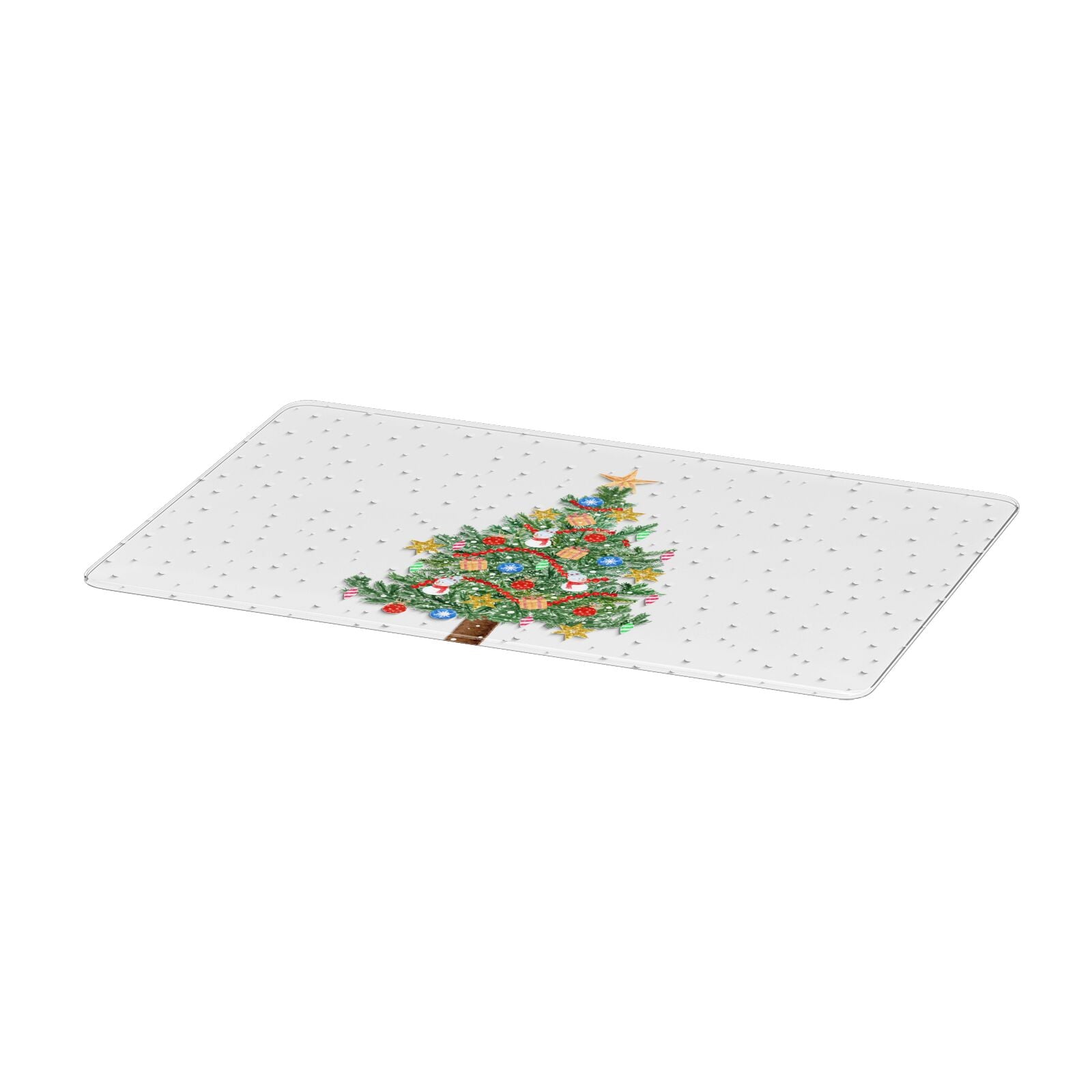 Sparkling Christmas Tree Apple MacBook Case Only