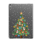 Sparkling Christmas Tree Apple iPad Grey Case