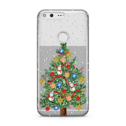 Sparkling Christmas Tree Google Pixel Case